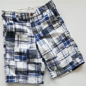 🛍HP🛍 [Boy 7] Old Navy Plaid Shorts EUC